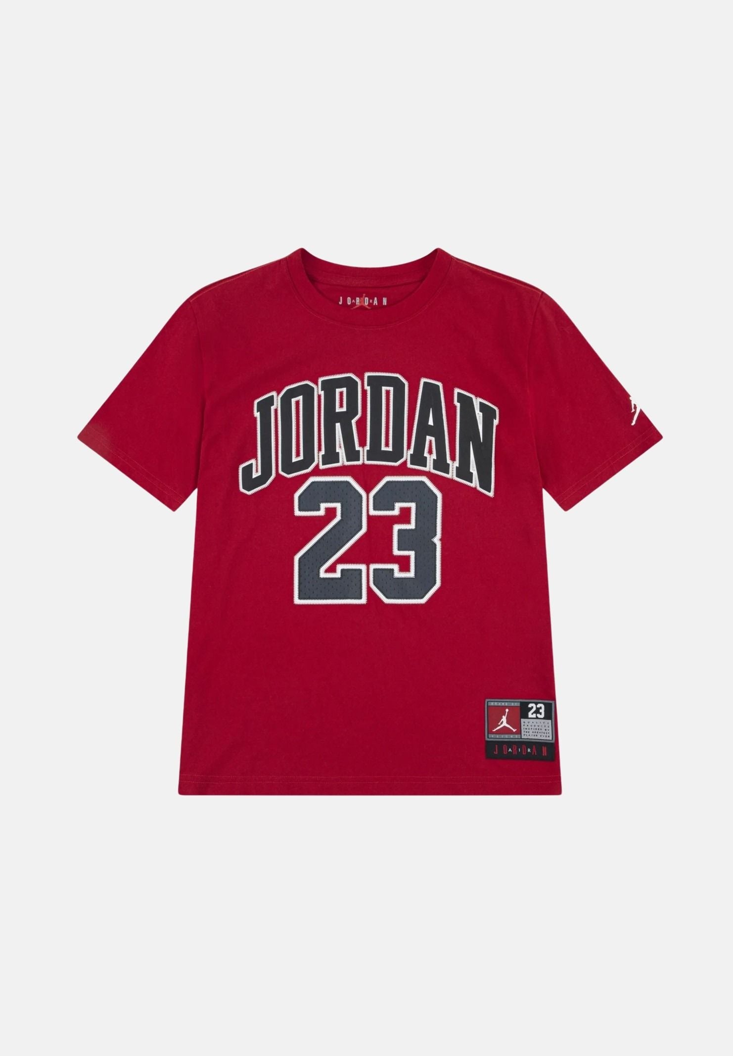 JORDAN T-shirt a manica corta PRACTICE FLIGHT rossa da bambino 95A088 R78 JORDAN 