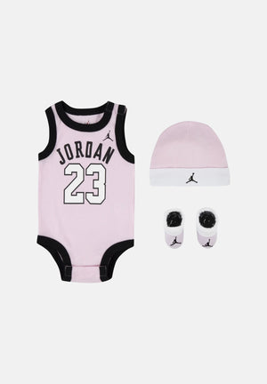 JORDAN Kit regalo 23 Jersey rosa da neonato MJ0208 A9Y JORDAN 