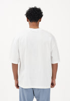 JUST CAVALLI T-shirt a manica corta bianca da uomo con stampa 80OAHE19CJ110 004 JUST CAVALLI 