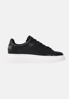 JUST CAVALLI Sneakers nere da uomo con logo sul retro 80QA3SBDZPC18 899 JUST CAVALLI 