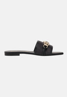 JUST CAVALLI Ciabatte nere da donna con fibbia 80RA3S81ZSE61 899 JUST CAVALLI 