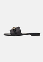 JUST CAVALLI Ciabatte nere da donna con fibbia 80RA3S81ZSE61 899 JUST CAVALLI 