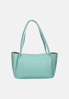 JUST CAVALLI Borsa a spalla verde acqua da donna con charm logo 80RA4BE3ZSD85 130 JUST CAVALLI 