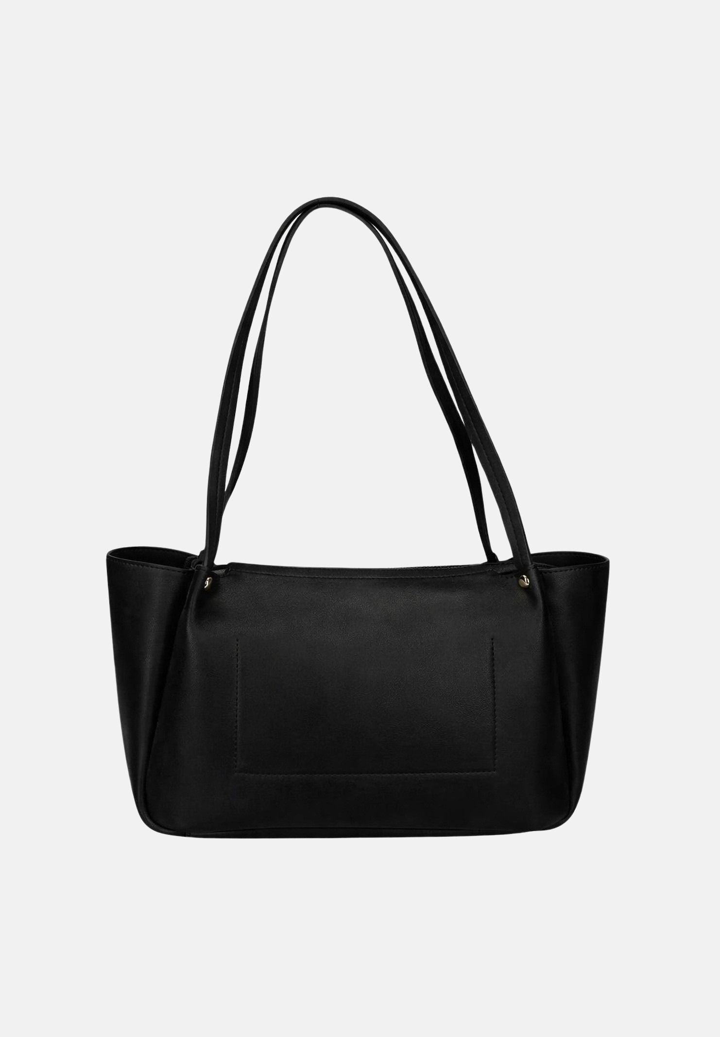 JUST CAVALLI Borsa a spalla nera da donna con charm logo 80RA4BE3ZSD85 899 JUST CAVALLI 