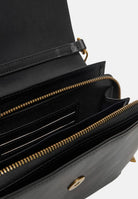 JUST CAVALLI Borsa a tracolla nera da donna con fibbia logo 80RA5PA6ZSA89 899 JUST CAVALLI 