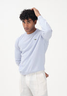 LACOSTE Maglioncino girocollo azzurro polvere da uomo AH1985 J2G LACOSTE 