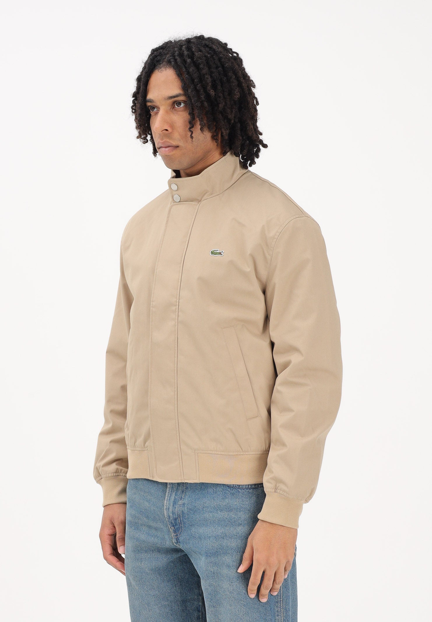 LACOSTE Giacca a vento Harrington beige da uomo BH1349 02S LACOSTE 