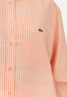 LACOSTE Camicia a manica lunga arancio da donna CF1429 4HI LACOSTE 