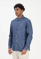 LACOSTE Camicia in denim medio da uomo CH9084 MK9 LACOSTE 