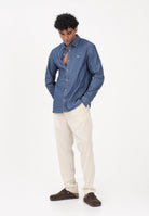 LACOSTE Camicia in denim medio da uomo CH9084 MK9 LACOSTE 