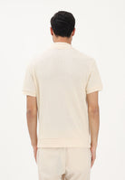 LACOSTE Polo in maglia panna da uomo DH2677 056 LACOSTE 