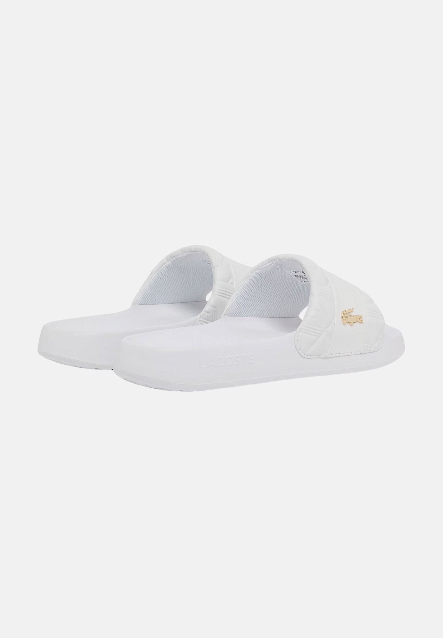 LACOSTE Ciabatte Serve Slide Hybrid bianche da uomo E03862 21G LACOSTE 