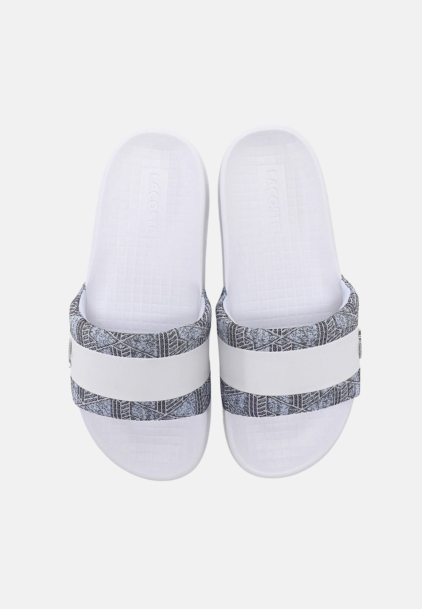 LACOSTE Ciabatte Serve Hybrid bianche per uomo e donna E03863 080 LACOSTE 
