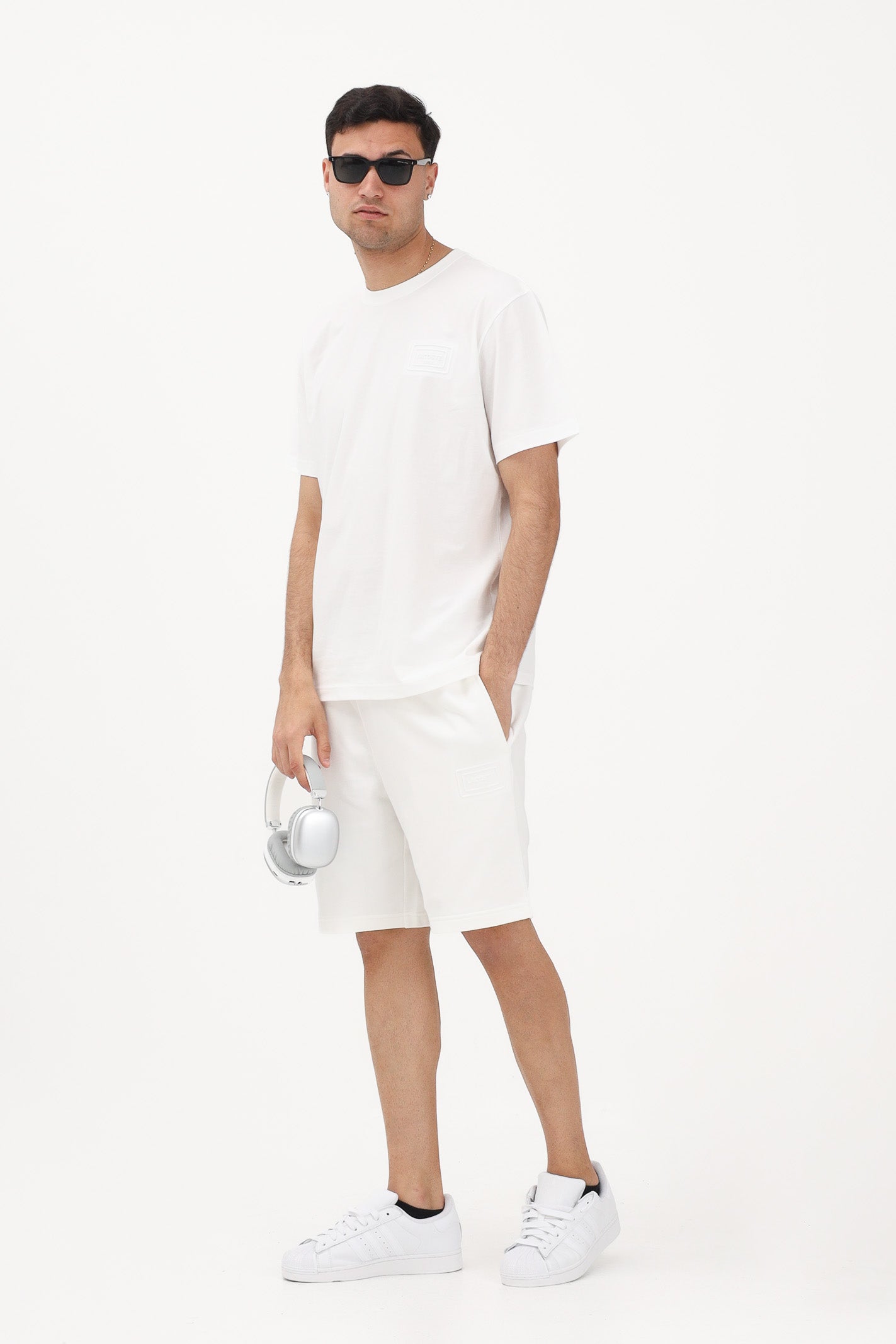 LACOSTE Shorts sportivo bianco da uomo GH0788 70V LACOSTE 