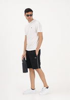 LACOSTE Shorts sportivo nero da uomo con striscia con logo GH0886 031 LACOSTE 