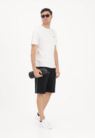 LACOSTE Shorts sportivo nero da uomo con striscia con logo GH0886 031 LACOSTE 