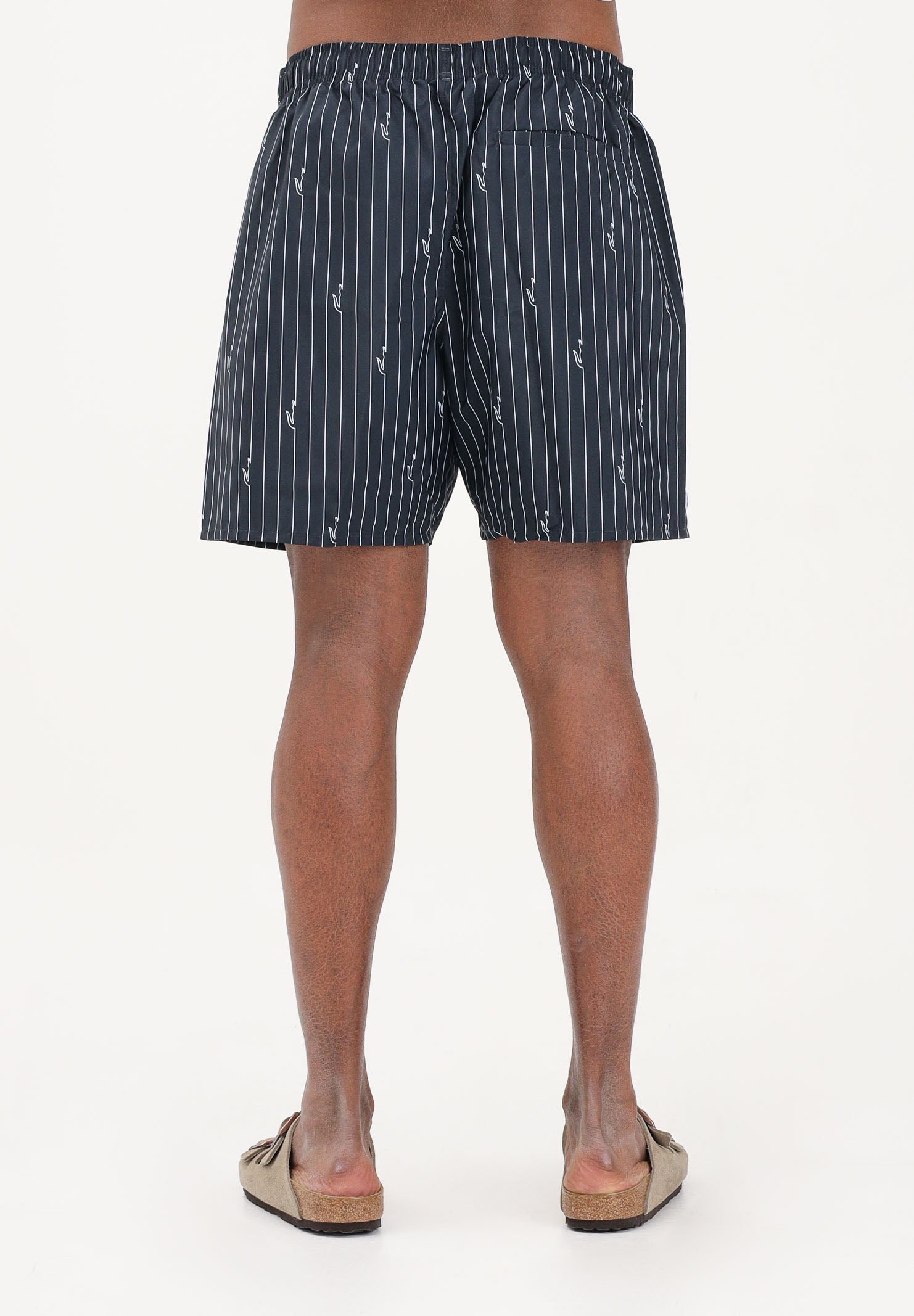 LACOSTE Shorts mare blu da uomo con stampa coccodrillo MH1849 IY8 LACOSTE 