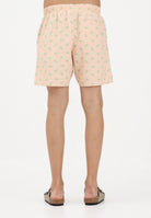 LACOSTE Shorts mare rosa pesca da uomo con stampa coccodrillo MH1851 BIG LACOSTE 