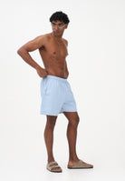 LACOSTE Shorts mare celeste da uomo con stampa logo MH1852 HBA LACOSTE 