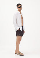 LACOSTE Shorts mare marrone da uomo MH6270 39I LACOSTE 