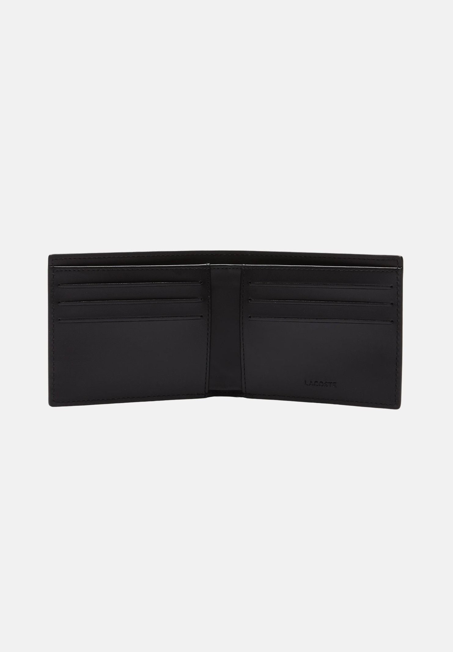 LACOSTE Portafogli The Blend nero da uomo NH3697 H45 LACOSTE 