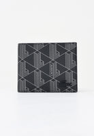LACOSTE Portafogli The Blend Monogram nero da uomo NH4844 H45 LACOSTE 