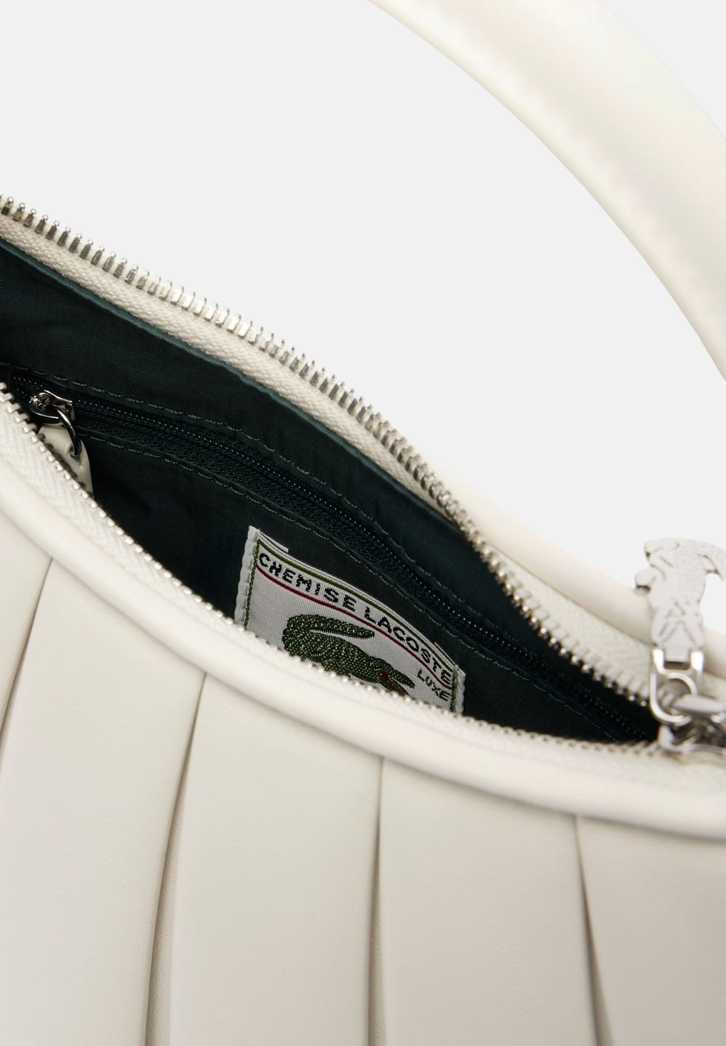 LACOSTE Borsa a mano Lenglen panna da donna NU5011 Q44 LACOSTE 