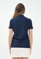 LACOSTE Polo a manica corta blu da donna PF7839 166 LACOSTE 