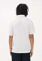 LACOSTE Polo a manica corta bianca da uomo in cotone-lino PH2449 70V LACOSTE 