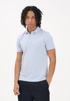 LACOSTE Polo a manica corta celeste da uomo PH5522 J2G LACOSTE 
