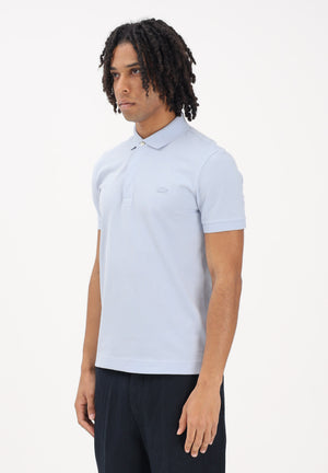 LACOSTE Polo a manica corta celeste da uomo PH5522 J2G LACOSTE 