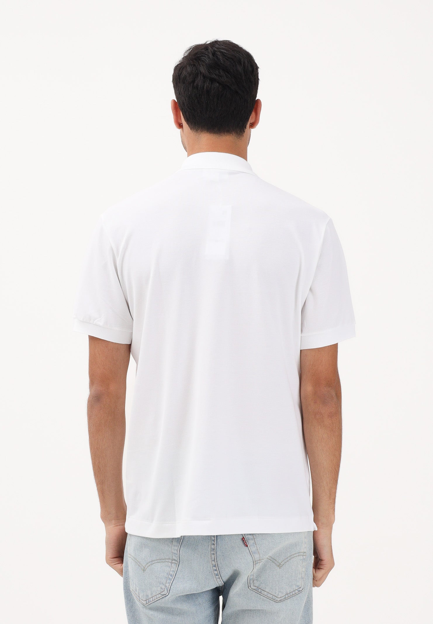 LACOSTE Polo a manica corta Classic Fit L.12.12 LIGHT  bianca per uomo e donna PH9851 001 LACOSTE 