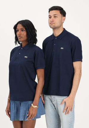 LACOSTE Polo a manica corta Classic Fit L.12.12 LIGHT  blu per uomo e donna PH9851 166 LACOSTE 