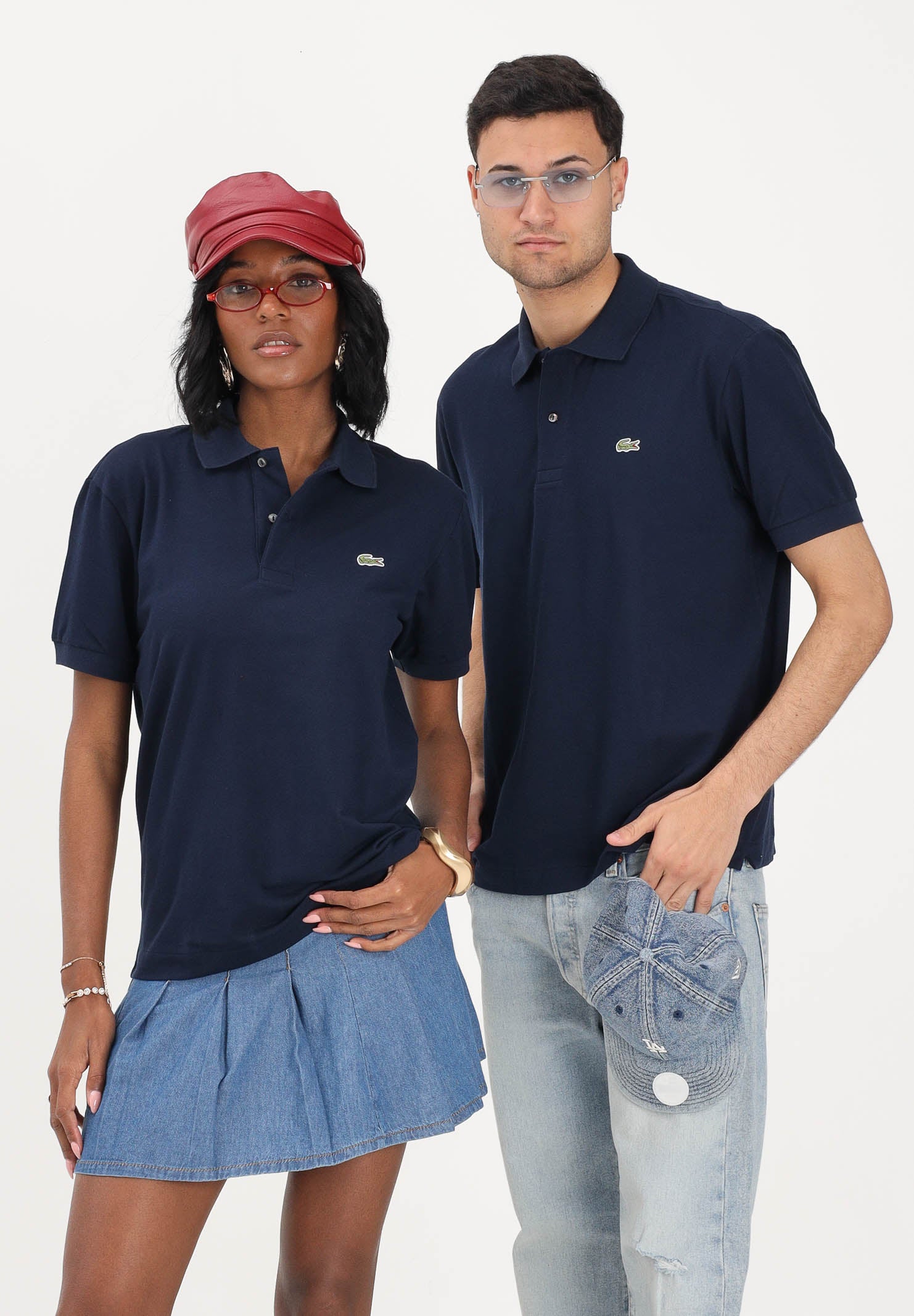 LACOSTE Polo a manica corta Classic Fit L.12.12 LIGHT  blu per uomo e donna PH9851 166 LACOSTE 