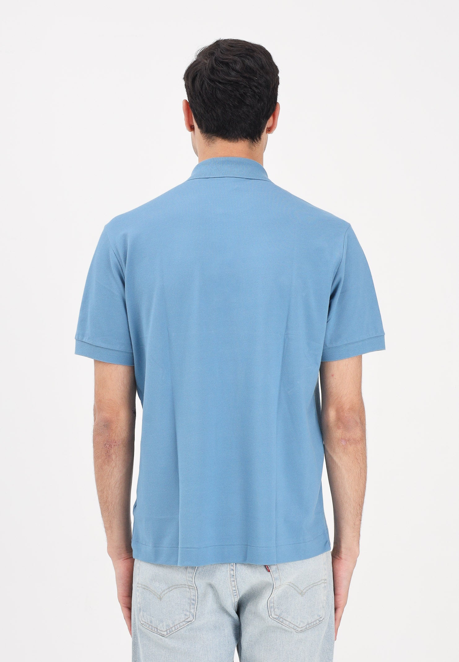 LACOSTE Polo a manica corta Classic Fit L.12.12 LIGHT azzurra per uomo e donna PH9851 JBK LACOSTE 