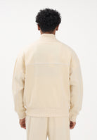 LACOSTE Felpa con zip crema da uomo SH0627 056 LACOSTE 
