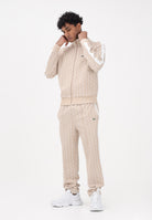 LACOSTE Felpa con zip Paris beige da uomo SH1368 8GI LACOSTE 