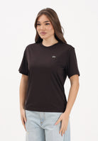 LACOSTE T-shirt a manica corta marrone da donna con patch logo TF7215 3LA LACOSTE 