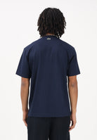 LACOSTE T-shirt a manica corta blu da uomo con marchio goffrato TH0753 166 LACOSTE 