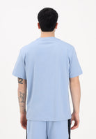 LACOSTE T-shirt a manica corta celeste da uomo con motivo color block TH0896 3PT LACOSTE 