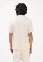 LACOSTE T-shirt a manica corta beige da uomo con motivo color block TH0896 3RR LACOSTE 