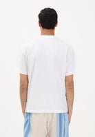 LACOSTE T-shirt a manica corta bianca da uomo con stampa<BR/> TH1427 001 LACOSTE 