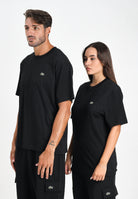 LACOSTE T-shirt a manica corta nera per uomo e donna con logo TH7318 031 LACOSTE 