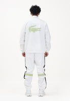 LACOSTE Tuta bianca da uomo con stampa WH0226 4AJ LACOSTE 