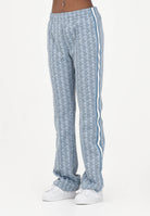 LACOSTE Pantalone sportivo azzurro da donna con motivo monogram XF9313 1QI LACOSTE 