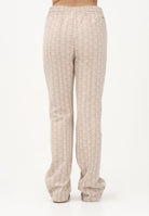 LACOSTE Pantalone sportivo beige da donna con motivo monogram XF9313 8GI LACOSTE 