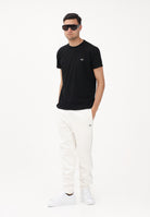 LACOSTE Pantalone sportivo bianco da uomo con rifiniture laterali logate XH0883 70V LACOSTE 
