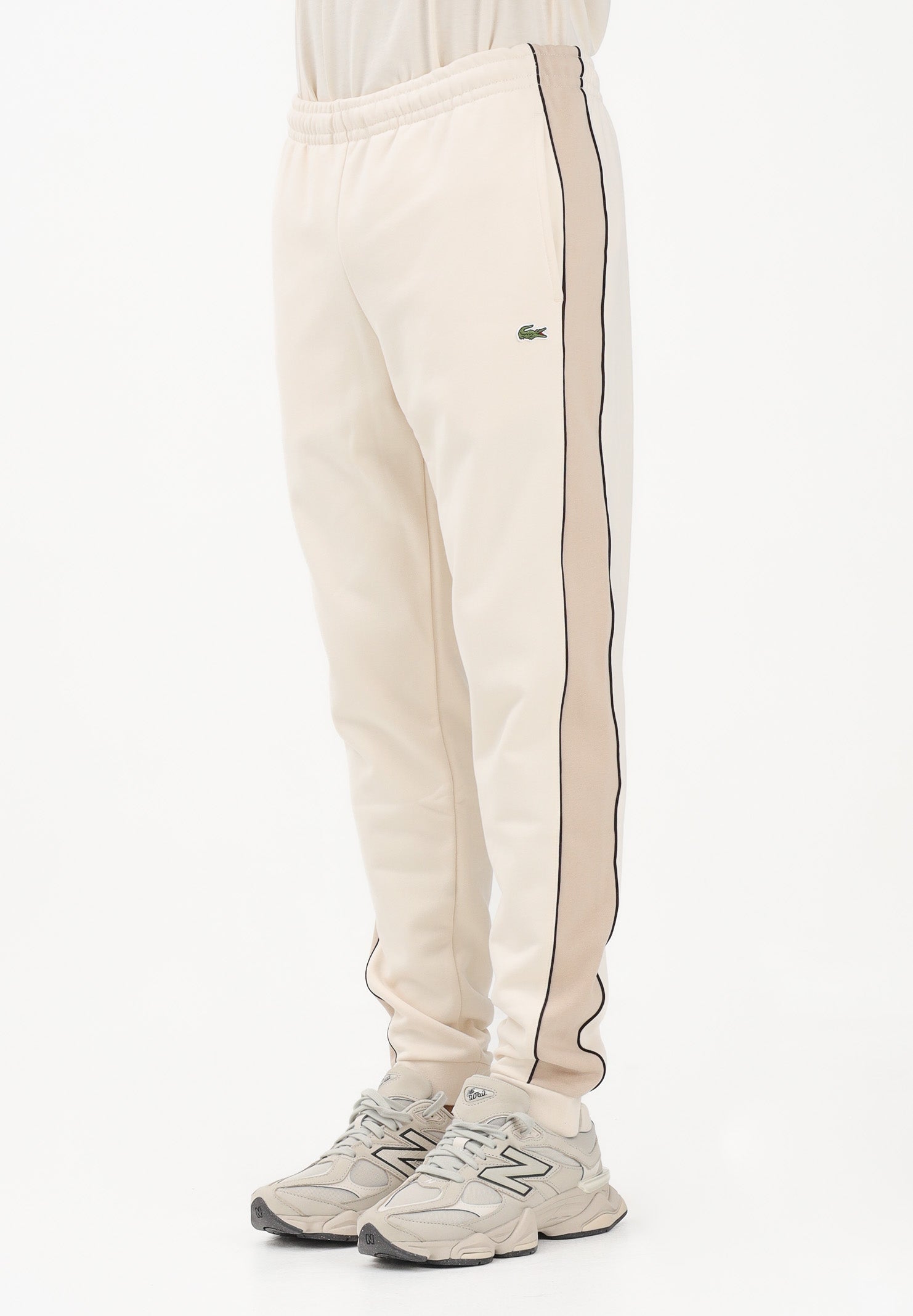 LACOSTE Pantalone sportivo panna da uomo XH0898 3RR LACOSTE 