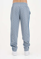 LACOSTE Pantalone sportivo azzurro da uomo con monogramma Paris XH1440 1QI LACOSTE 