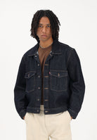 LEVI'S Giubbotto Trucker Embarcadero Station in denim blu da uomo 0010P-0004 . LEVI'S® 